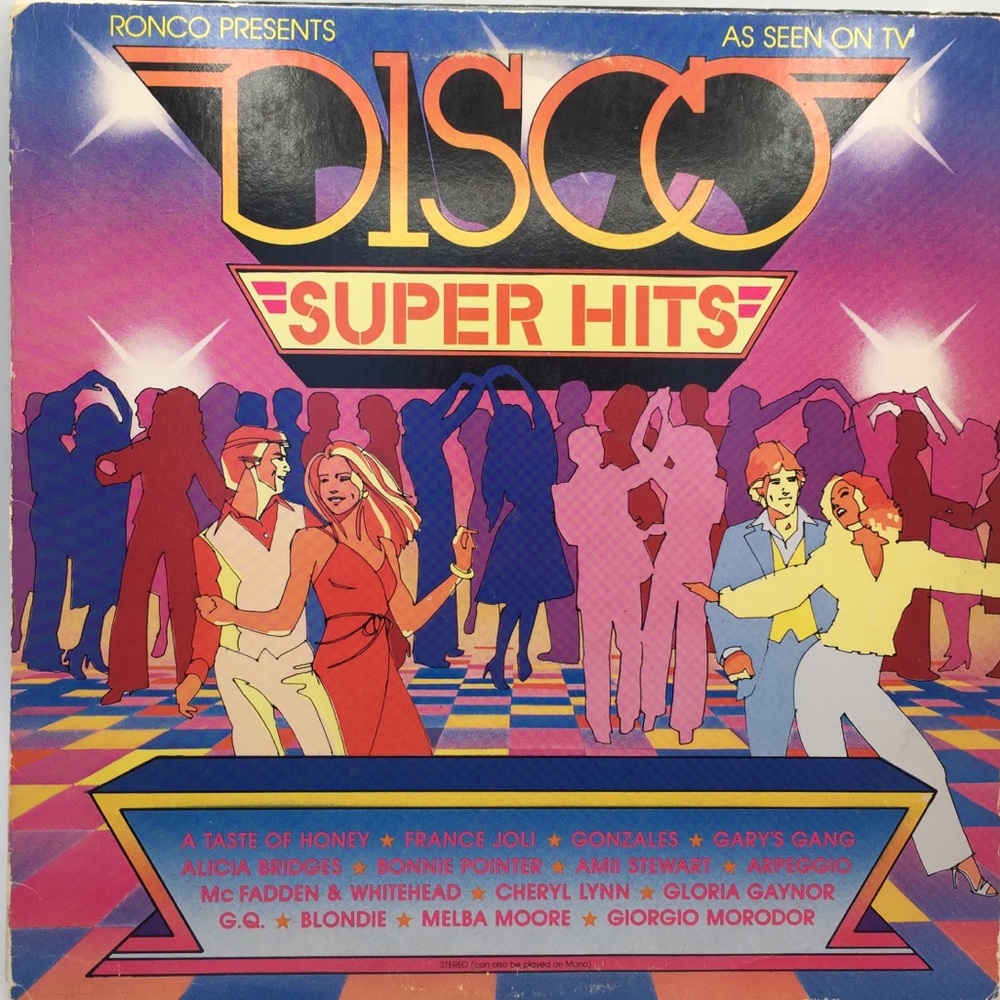 Disco Superhits by K-Tel vinyl record